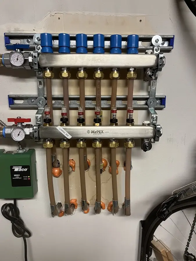 Plumber performing Leak Detection at a residential property in Belle Isle